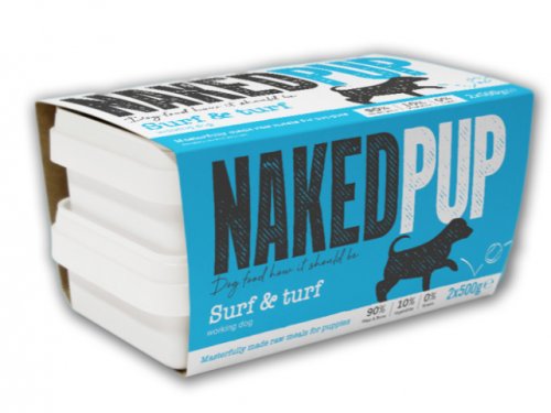 NAKED PUP - Surf and Turf (2 x 500g)